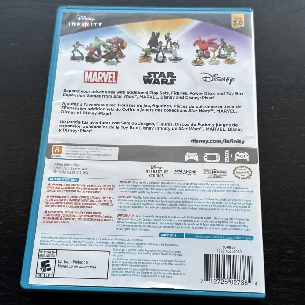 Disney Infinity 3.0 Edition Game Only - Nintendo Wii U